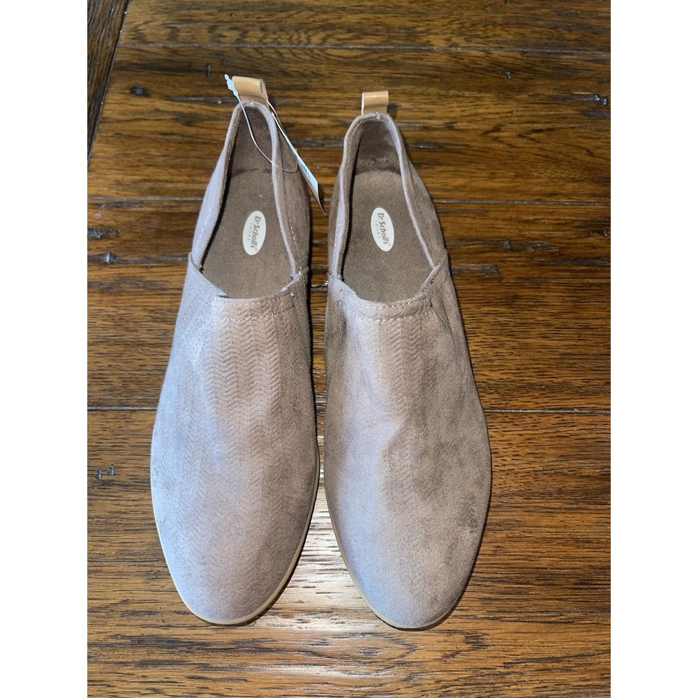 Dr. Scholl's Ruller Shootie BE‎ YOU Slip on Loafers Tan Taupe Flats Sz 7.5 M New